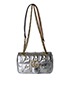 Mini GG Marmont 2.0 Pearl Logo Bag, front view